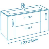 Мебель от 100 до 115 см