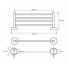 Полка для полотенец Bemeta Omega 104105082