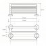 Полка для полотенец Bemeta Omega 104219072