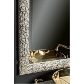 Зеркало Boheme Linea 534 белое-золото