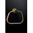 Полотенцедержатель-кольцо Boheme Royal Crystal 10925-BR бронза