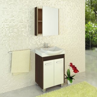 Мебель для ванной Comforty Киото 60 венге