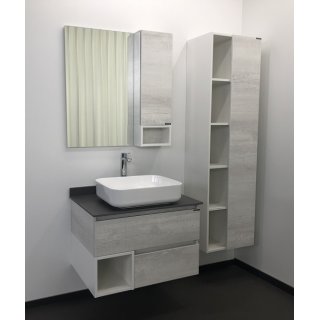 Мебель для ванной Comforty Прага 75 дуб белый