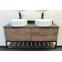 Мебель для ванной Comforty Порто 120-2 дуб темно-коричневый