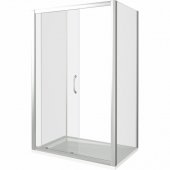 Душевой угол Good Door Latte WTW+SP 120x80 см