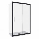 Душевой угол Good Door Cofe WTW+SP 120x80 см черный