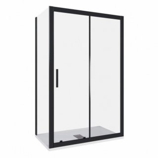 Душевой угол Good Door Cofe WTW+SP 110x90 см черный