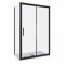 Душевой угол Good Door Cofe WTW+SP 110x70 см черны...