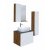 Мебель для ванной Grossman Альба 65 веллингтон/белая GR-3020