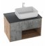 Мебель для ванной Grossman Бруно 80 веллингтон/бетон