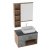 Мебель для ванной Grossman Бруно 80 веллингтон/бетон