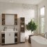 Мебель для ванной Grossman Флай со столешницей 100 белая/дуб сонома