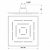 Верхний душ Jaquar Maze OHS-CHR-1605 хром