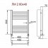 Полотенцесушитель Ника Modern ЛМ-2 60/40 с вентилями