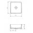 Мебель для ванной Style Line Монако 70 белая осина/белое лакобель