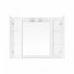 Зеркало со шкафчиком Style Line Олеандр-2 100/C белое