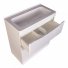 Мебель для ванной Style Line Бергамо мини 70 напольная белая
