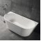 Акриловая ванна Abber AB9216-1.7 170x80 см, овальн...