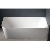 Акриловая ванна Abber AB9331-1.6 R 160x75 см, угловая, с каркасом, со сливом-переливом, асимметричная