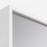 Зеркало-шкаф Акватон Капри 60 см белый глянец