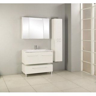 Мебель для ванной Акватон Мадрид М 100 см белая 2 яшика