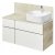 Мебель для ванной Акватон Мишель 100 белая Soft керамогранит