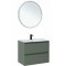 Мебель для ванной Allen Brau Eclipse 80 см серый м...
