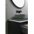 Мебель для ванной Allen Brau Infinity 85 см сплошной фасад антрацит