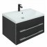 Мебель для ванной Aquanet Верона M 75 New черная матовая