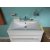 Мебель для ванной Aquanet Верона 75 белая напольная с дверцами