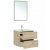 Мебель для ванной Aquanet Алвита New 60 с ящиками дуб веллингтон белый