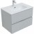Мебель для ванной Aquanet Алвита New 70 с ящиками серая