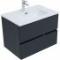 Мебель для ванной Aquanet Алвита New 70 с ящиками антрацит