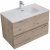 Мебель для ванной Aquanet Алвита New 80 с ящиками дуб веллингтон белый