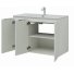 Мебель для ванной Aquanet Алвита New 100 с дверцами белая матовая