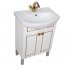 Мебель для ванной Aquanet Честер 60 белая патина золото