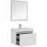 Мебель для ванной Aquanet Nova Lite 75 1+1 белый глянец