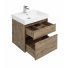 Мебель для ванной Aquanet Nova Lite 60 2 ящика дуб рустикальный