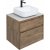 Мебель для ванной со столешницей Aquanet Nova Lite 60 2 ящика дуб рустикальный