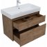 Мебель для ванной Aquanet Nova Lite 85 2 дуб рустикальный