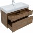 Мебель для ванной Aquanet Nova Lite 100 2 дуб рустикальный