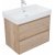Мебель для ванной Aquanet Nova Lite 75 2 ящика дуб крафт