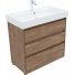 Мебель для ванной Aquanet Nova Lite 85 3 дуб рустикальный