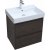 Мебель для ванной Aquanet Nova Lite 60 2 ящика дуб черный