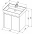 Мебель для ванной Aquanet Nova Lite 60 2 дверцы дуб рошелье