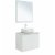 Мебель для ванной со столешницей Aquanet Nova Lite 75 2 дверцы белый глянец