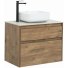 Мебель для ванной со столешницей Aquanet Nova Lite 75 2 ящика дуб рустикальный