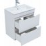 Мебель для ванной Aquanet Практика 60 с ящиками белая