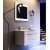 Мебель для ванной Aqwella Malaga 90L белый глянец