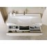 Мебель для ванной напольная Aqwella Бергамо 80 белый глянец